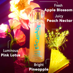 Apple blossom note closeup showing crisp scent balance for a clean everyday fragrance