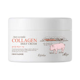 Esfolio Collagen Daily Face Cream jar, showing generous daily hydration.
