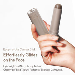 Espoir Be Glow shading stick contour texture close-up shows creamy, smooth glide.