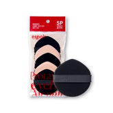 Espoir Be Velvet Air Puff close-up shows soft, moist texture ideal for seamless foundation blending.