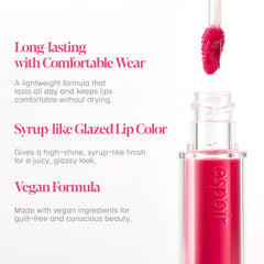 Espoir Couture Lip Tint Glaze Under Mauve applicator delivers easy coverage