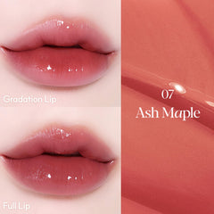 Close-up texture of Espoir Nowear Balming Glow Ash Maple demonstrates smooth glide