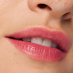 Close-up of No. 02 reveals smooth, hydrating formula for comfortable wear.