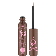 essence Lash Princess Brown liner close-up brush tip for precise matte line