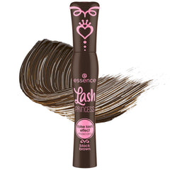 essence Lash Princess Brown mascara conic wand close-up for precise lift.