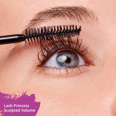 Essence Lash Princess tube packaging emphasizes vegan, cruelty-free formulation.