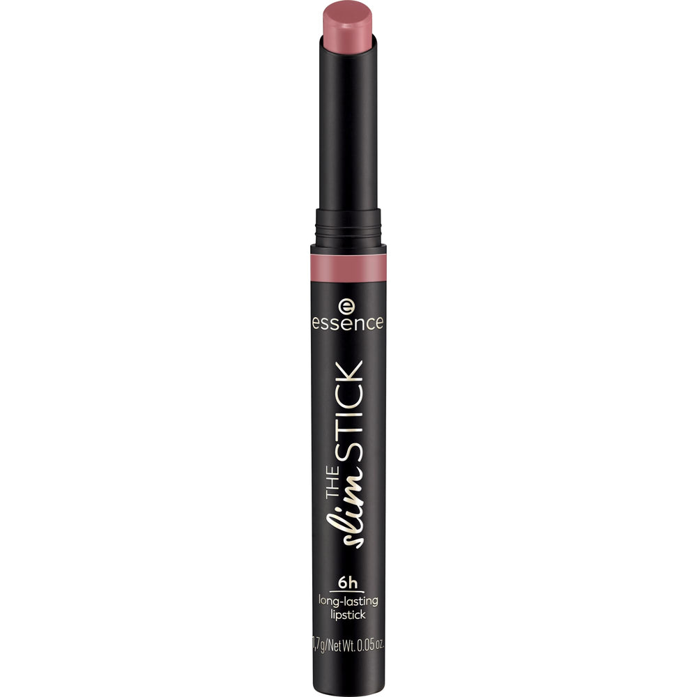 essence Slim Stick Lipstick with velvet matte finish for comfortable, long-lasting color.