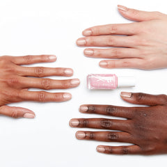 essie expressie fx angled brush demonstrates easy self application on both hands