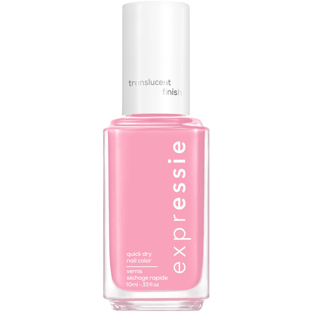 essie expressie Mall Crawler bottle close-up highlights fast-dry formula.