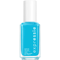 essie Expressie Word On The Street blue nail polish bottle ready for quick-dry color