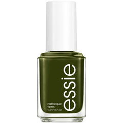 essie Force of Nature forest green nail polish bottle ready for fall manicure