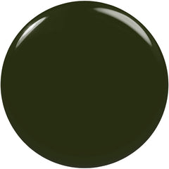 essie Force of Nature forest green swatch shows a rich cream finish
