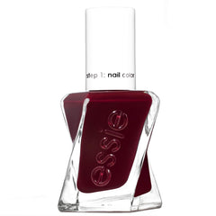 Essie Gel Couture Gala-vanting bottle showing gel-like shine and rich color.