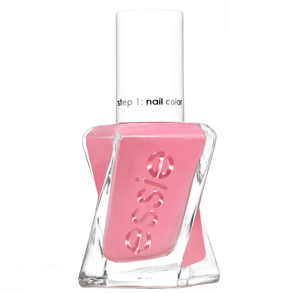 essie Gel Couture Haute To Trot bottle shown with glossy gel-like shine.