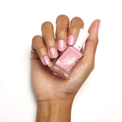 Top coat from essie Gel Couture adds gel-shine finish.