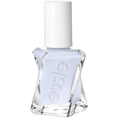 essie Gel Couture Perfect Posture bottle displays the periwinkle powder blue shade.