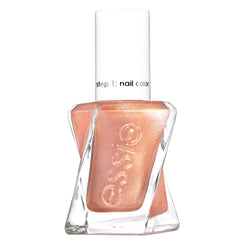 Essie Gel Couture Steel The Show bottle with a high-shine metallic finish for stylish nails