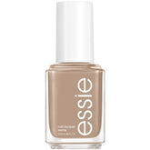 essie Hike It Up bottle close showing creamy midtone tan finish