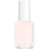 essie In My Sandbox bottle swatch with creamy off-white finish