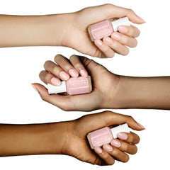 Swatches reveal the versatile pink tone of Mademoiselle.