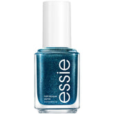 essie Never Too Bold blue nail polish bottle for salon-quality color at home.