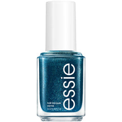 essie Never Too Bold blue nail polish bottle for salon-quality color at home.