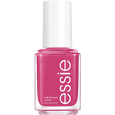 Essie Slumber Party On bottle shows vibrant bright pink color for bold manicures.