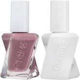 essie Take Me To Thread nail polish swatch in plush taupe for sophisticated everyday wear.