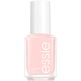 Essie Talk to the Sand bottle closeup with vegan formula and sandy beige shade.