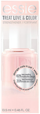 essie Treat Love & Color Strengthener bottle for easy one-step nail care and color