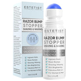 ESTETIST Razor Bump Roll-On bottle close-up for soothing post-shave care.