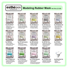 estheSKIN No.109 tea tree modeling mask paste ready for application