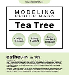 estheSKIN No.109 tea tree modeling mask paste mixing in a bowl