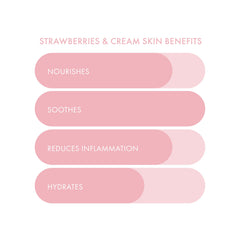 ESW Beauty Strawberries and Cream swatch reveals silky, moisturizing texture