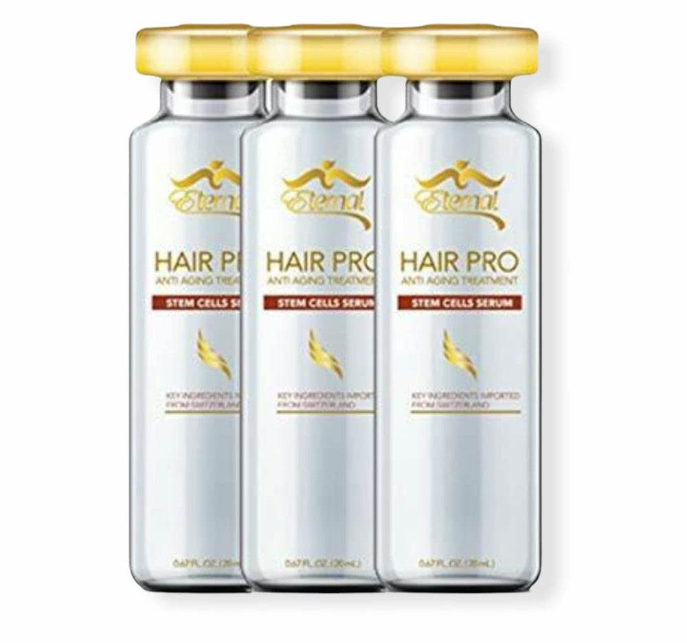 Eternal Spirit Beauty Hair Pro Swiss Stem Cells Serum ampoule bottle for scalp nourishment