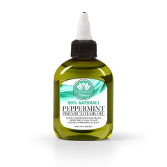 Ethereal Nature Peppermint Hair Oil bottle for refreshing scalp care.