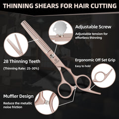 Ethyxe straight razor in rose gold for precise edge finishing
