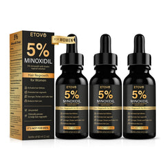 ETOVO 5% Minoxidil bottle ready for daily scalp treatment to support hair growth.