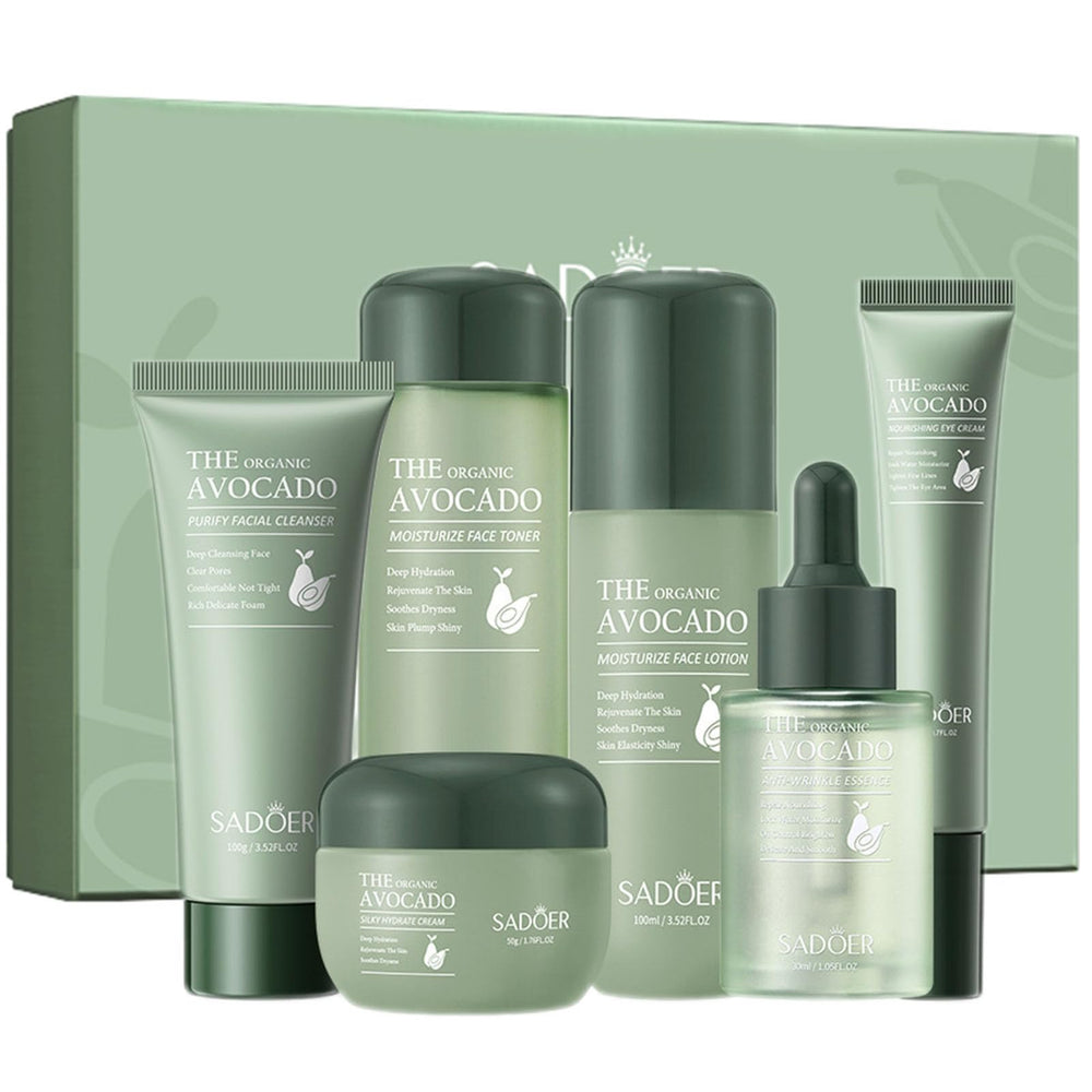 Etuanxi Avocado Skincare Set cleanser bottle for deep cleansing and skin hydration.