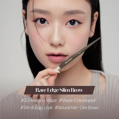 ETUDE Brow Pencil enables precise strokes without clumps.