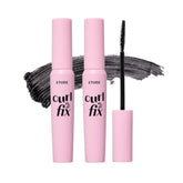 ETUDE Curl Fix Mascara bottle showing sleek packaging for long-lasting curl