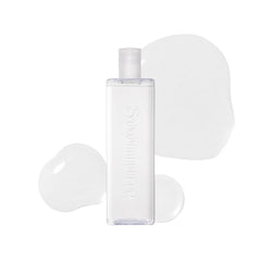 ETUDE SoonJung toner bottle pouring showing lightweight hydration