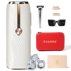 EUARNE laser removal device front view for effortless at-home hair reduction