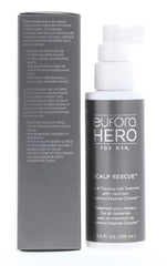 Soft, hydrated hair after use with Eufora Hero for Men Scalp Rescue