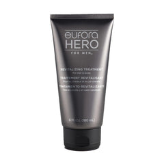 Eufora Hero Men Revitalizing Treatment bottle 6oz highlighting hydration and shine for hair