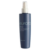 Eufora Retain bottle close-up showing heat protection for sleek, shiny styling.
