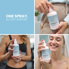 Eva Naturals HOCl mist on-the-go for on-demand facial cleaning