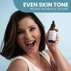 Eva Naturals niacinamide and hyaluronic acid ingredient image highlighting balanced skin