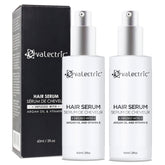 Evalectric Argan Oil Hair Serum bottle for frizz control and shine