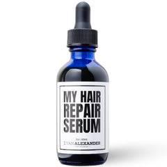 Evan Alexander Hair Repair Serum bottle, premium packaging for daily use.